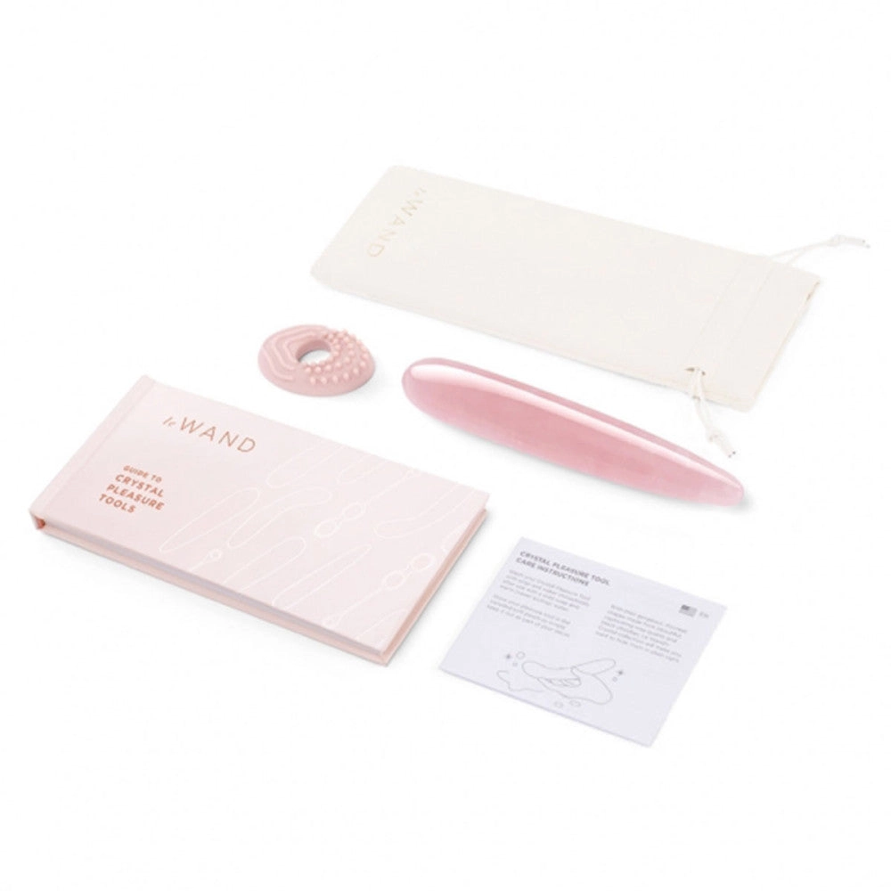 Le Wand Rose Quartz Crystal Slim Wand