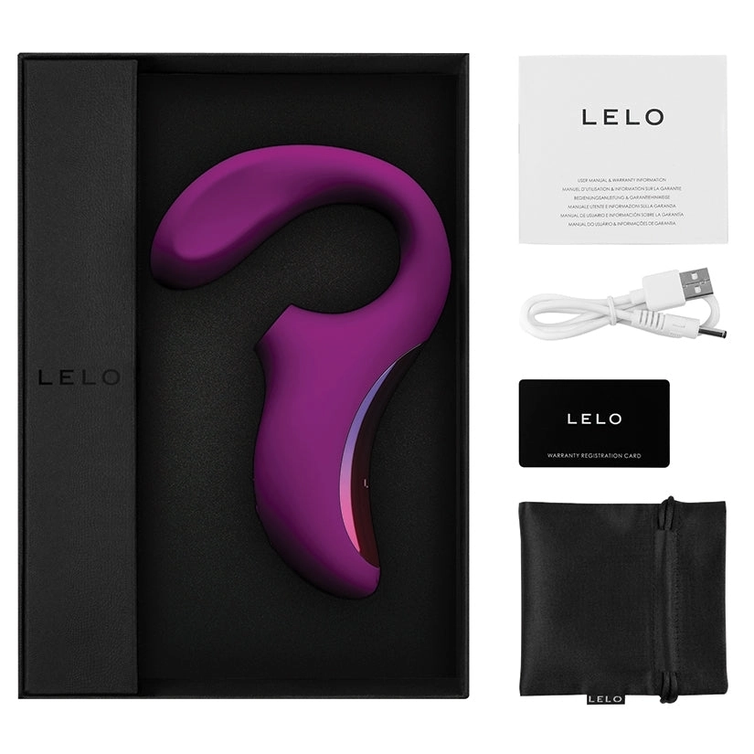 LELO Enigma Clitoral Suction   G-Spot Dual Stimulator