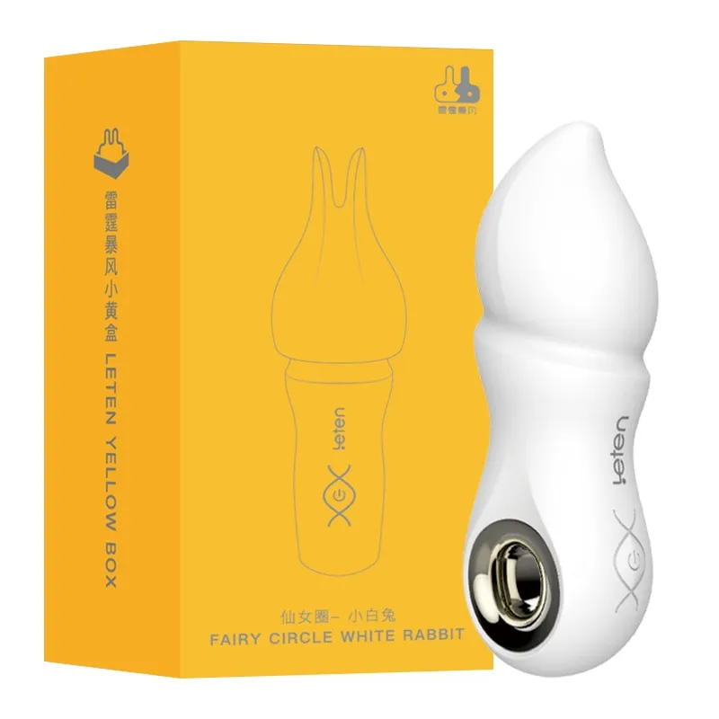Leten Waterproof Vibrator Bullet Vibrators Clitoris Tit Mute Erotic Sex Toys for Women