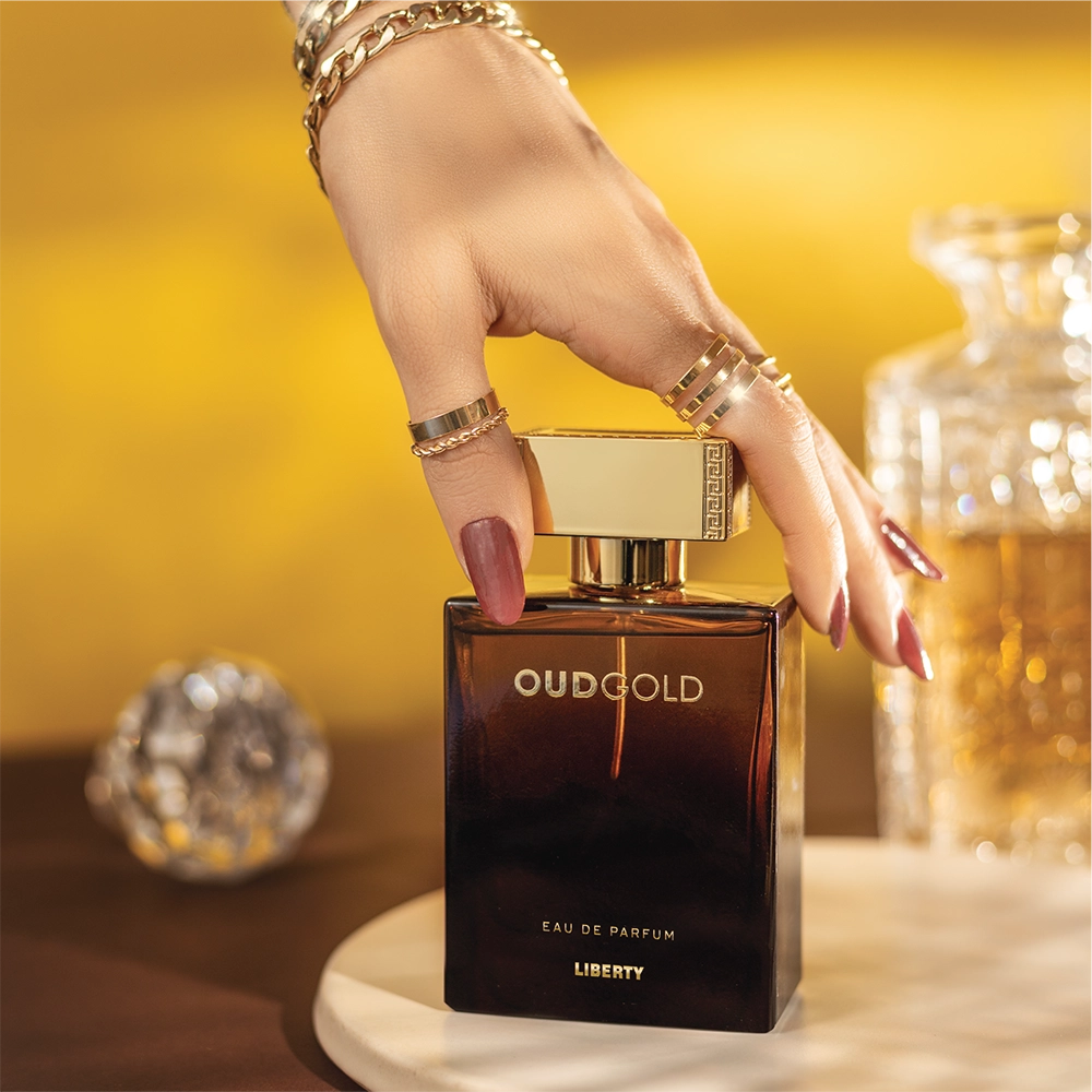 Liberty Luxury OudGold Perfume for Men (100ml/3.4Oz), Eau De Parfum (EDP), Long Lasting Smell.
