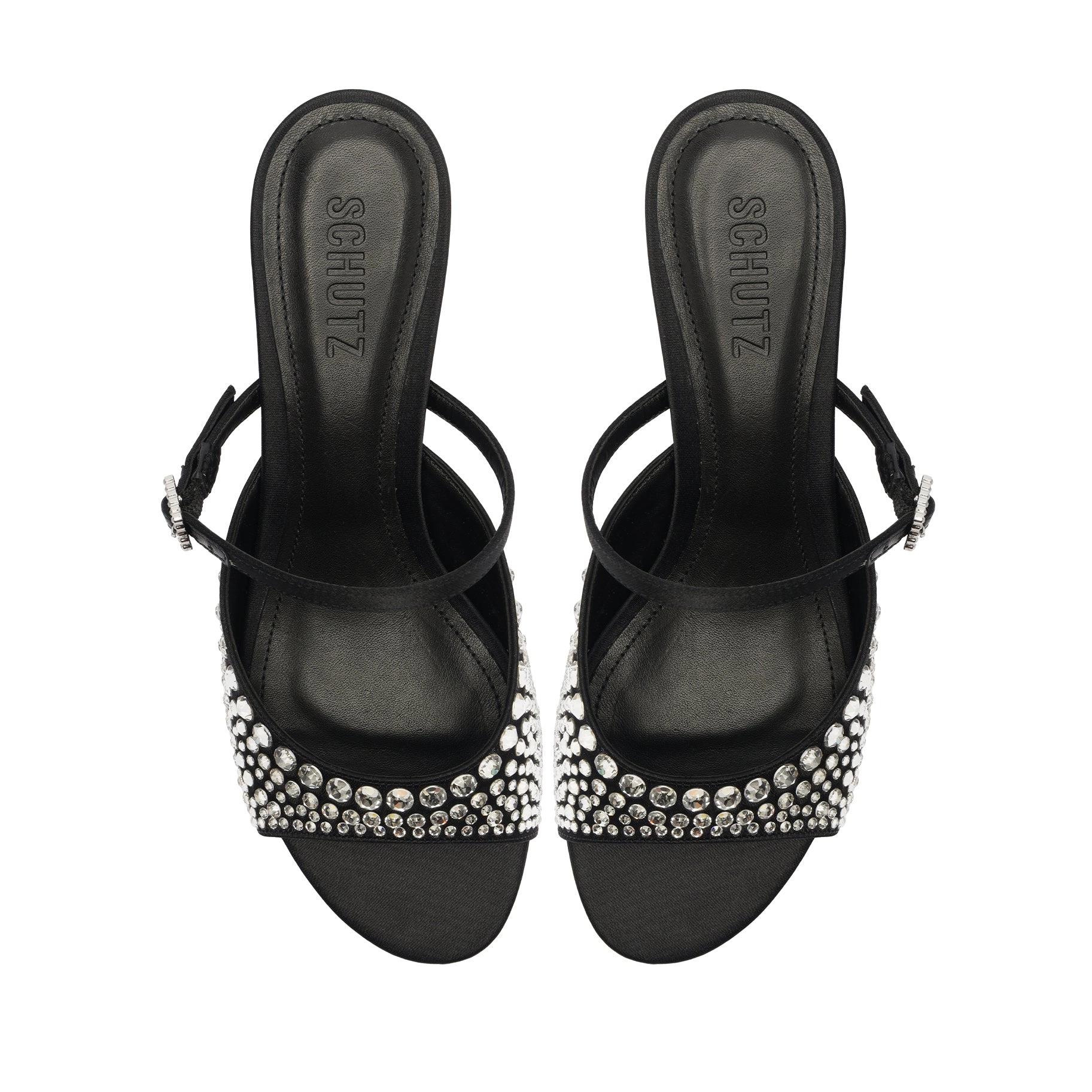 Louise Low Satin Sandal
