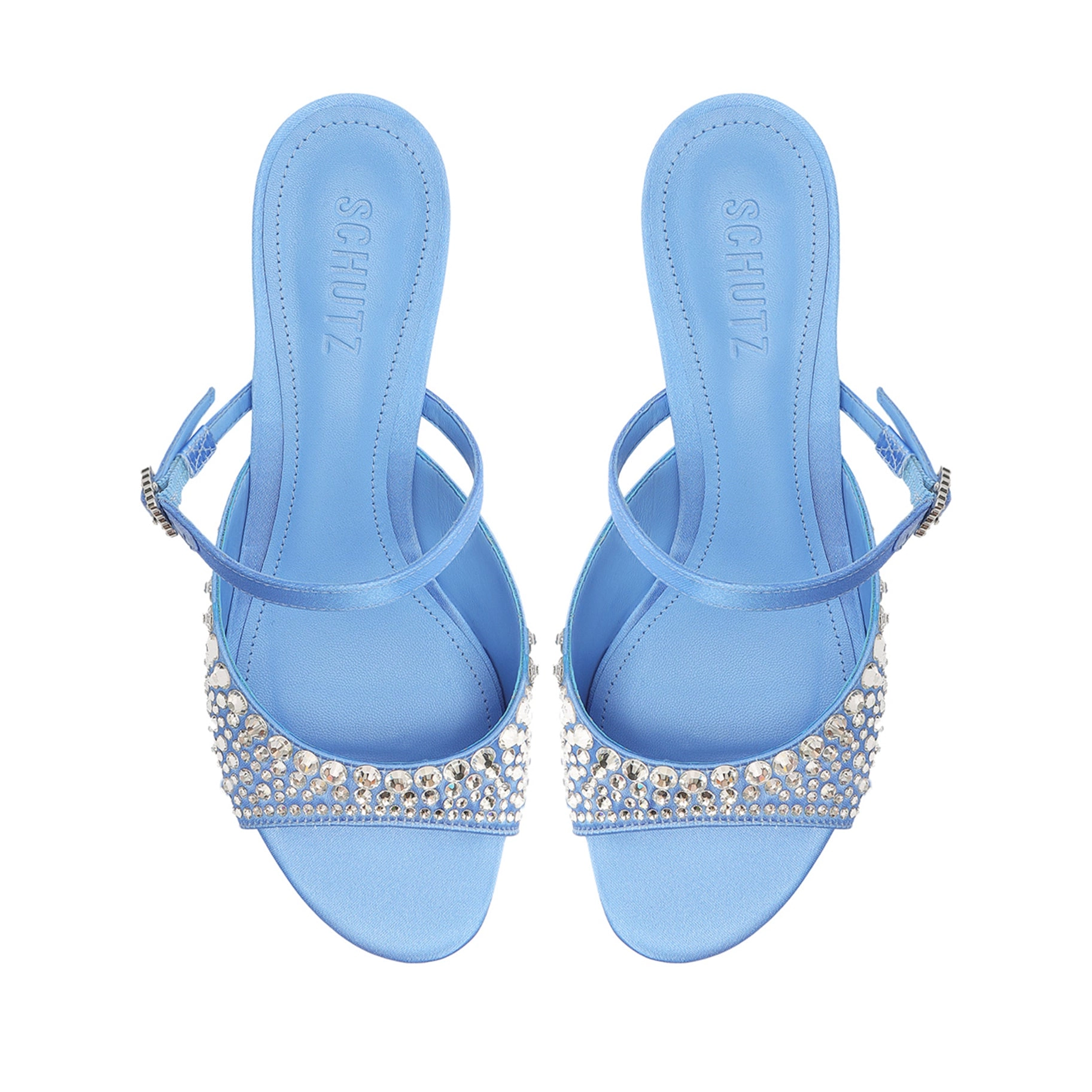 Louise Low Satin Sandal