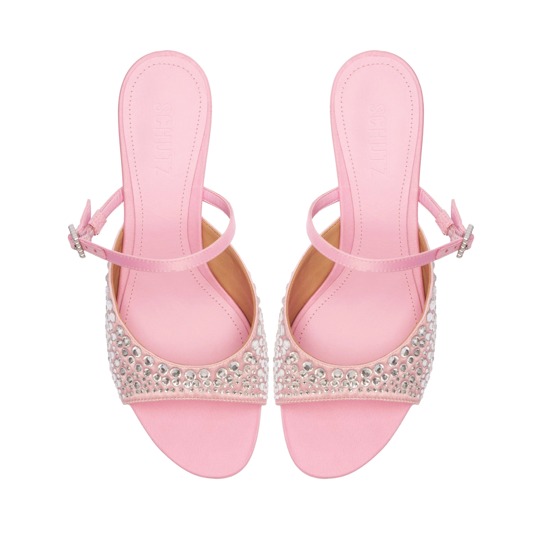 Louise Low Satin Sandal