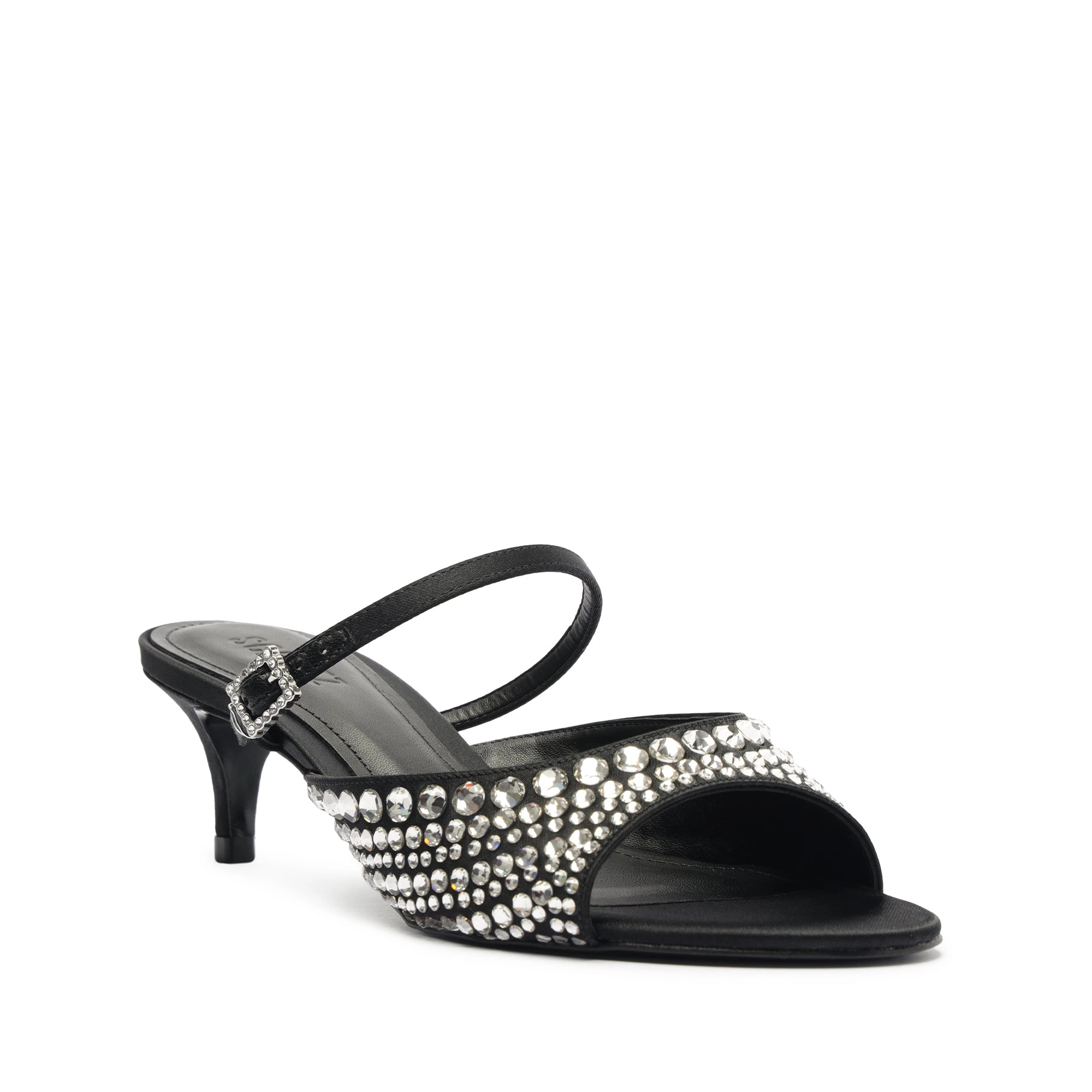 Louise Low Satin Sandal
