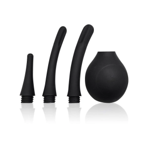 Magic Touch Fun Anti Back Flow Anal Douche with 3 nozzles