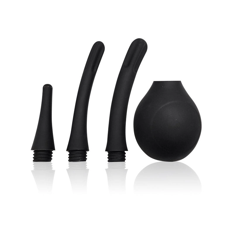 Magic Touch Fun Anti Back Flow Anal Douche with 3 nozzles