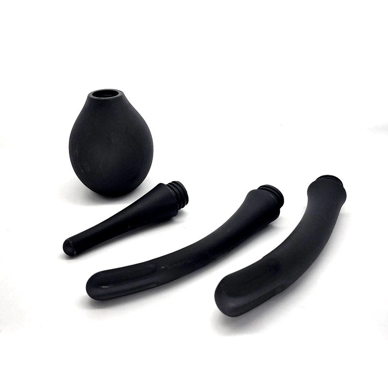 Magic Touch Fun Anti Back Flow Anal Douche with 3 nozzles