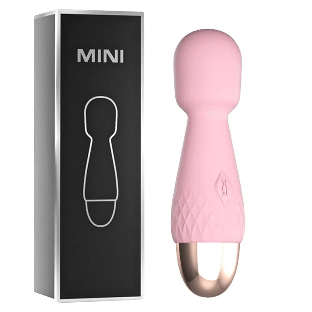 Mini Magic Wand Vibrators for Women Clitoris Stimulator AV Stick G Spot Massager Female Masturbator Sex Toys for Woman