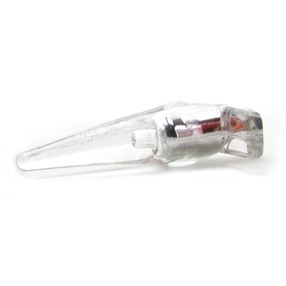 Mini Vibro Tease Anal Probe in Clear