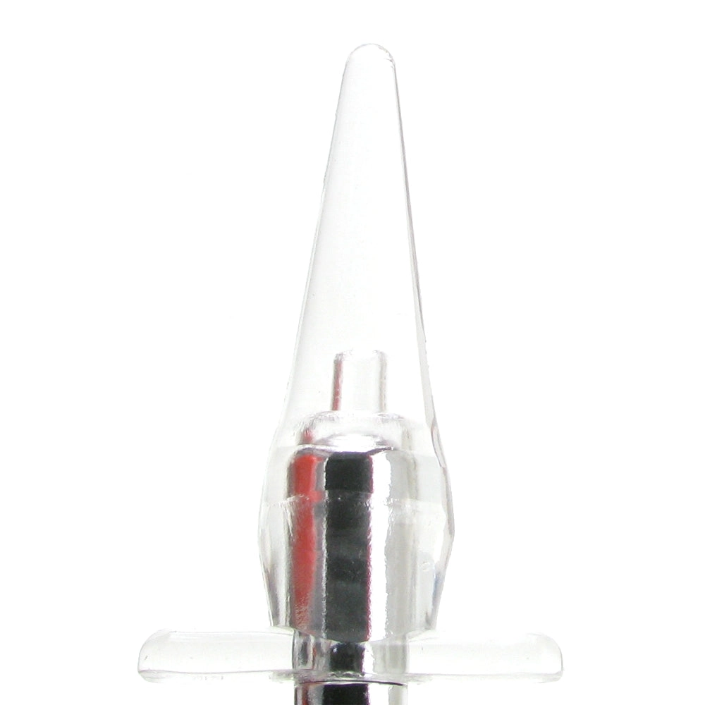 Mini Vibro Tease Anal Probe in Clear