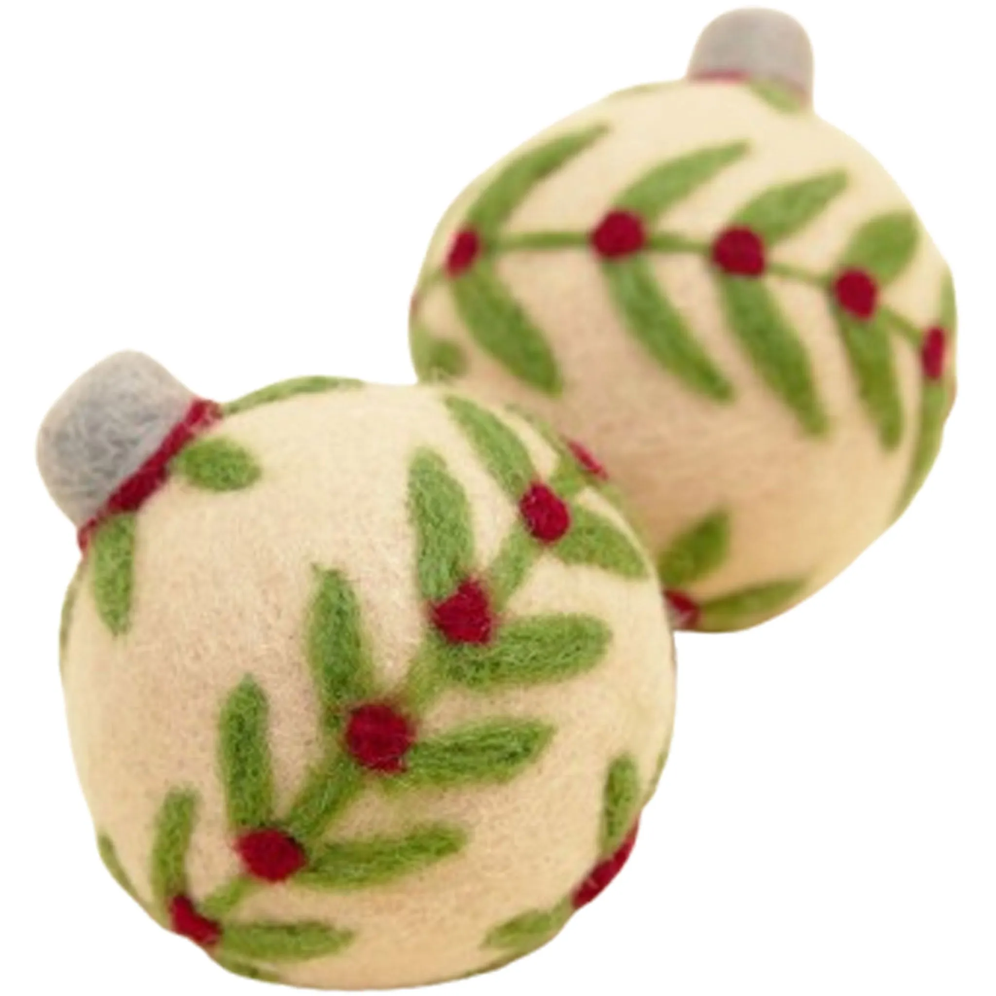ModernBeast Ornament Ball Leaves Dog Toys