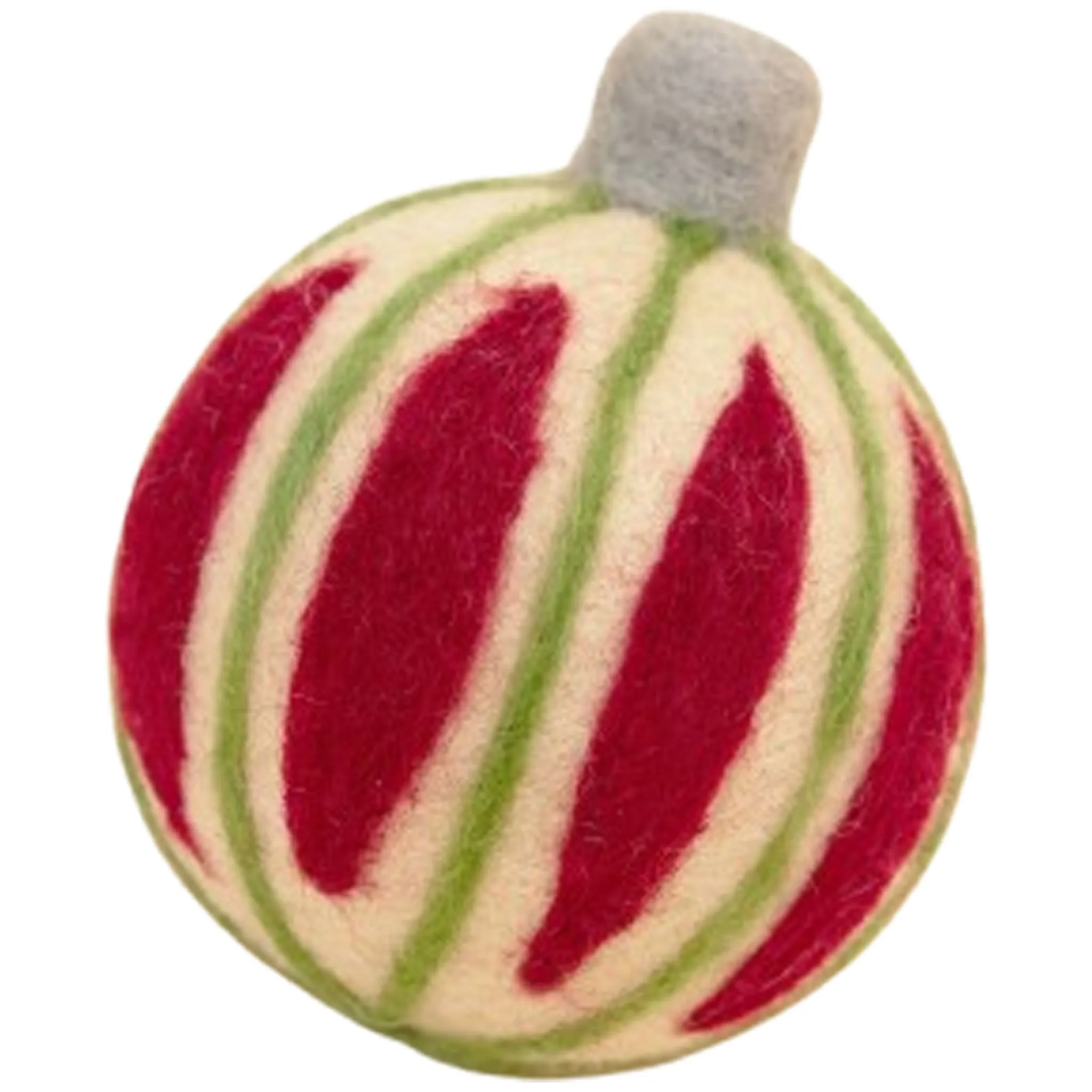 ModernBeast Ornament Ball Stripes Dog Toys