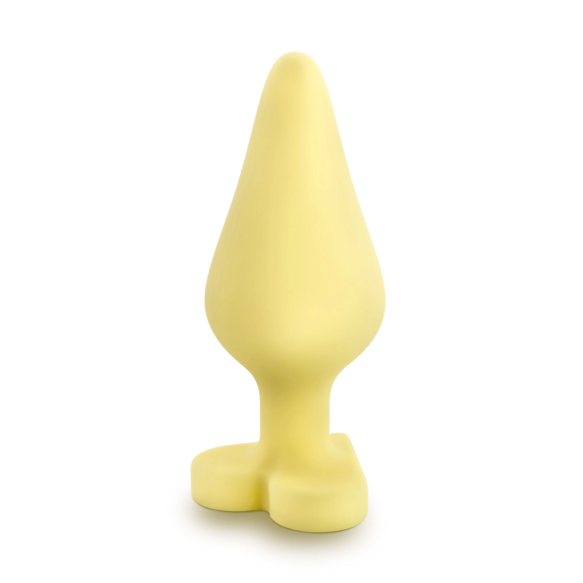Naughty Candy Heart Buttplug Spank Me in Yellow