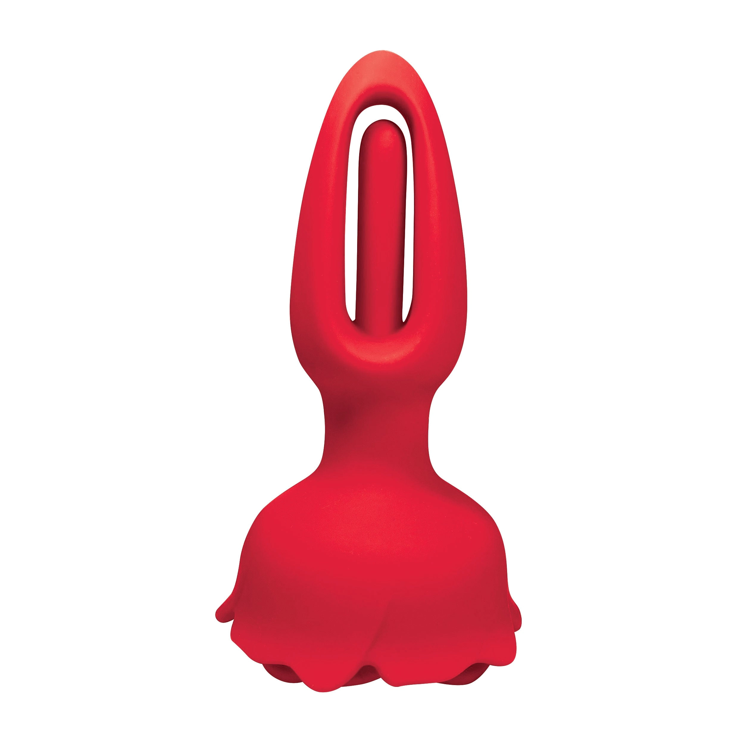 Omotion Veronica Rose Rechargeable Plug Vibrator With Flicking Finger