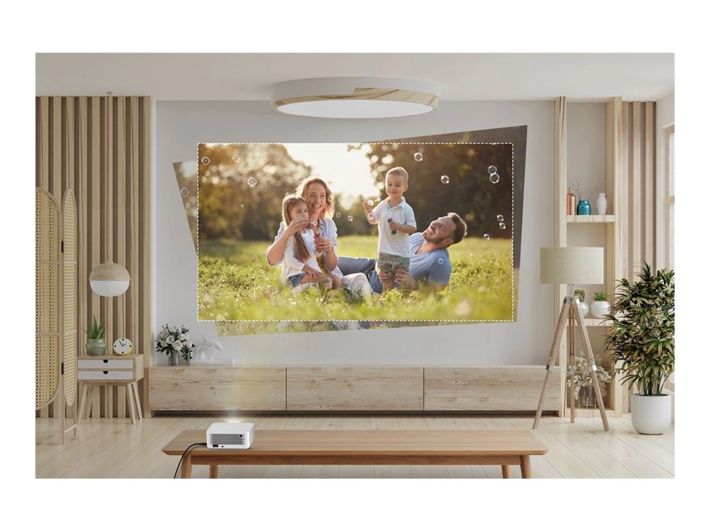 Optoma ML1080ST - DLP projector - RGB laser - portable - 1200 lumens - Full HD (1920 x 1080) - 16:9 - 1080p - short-throw fixed