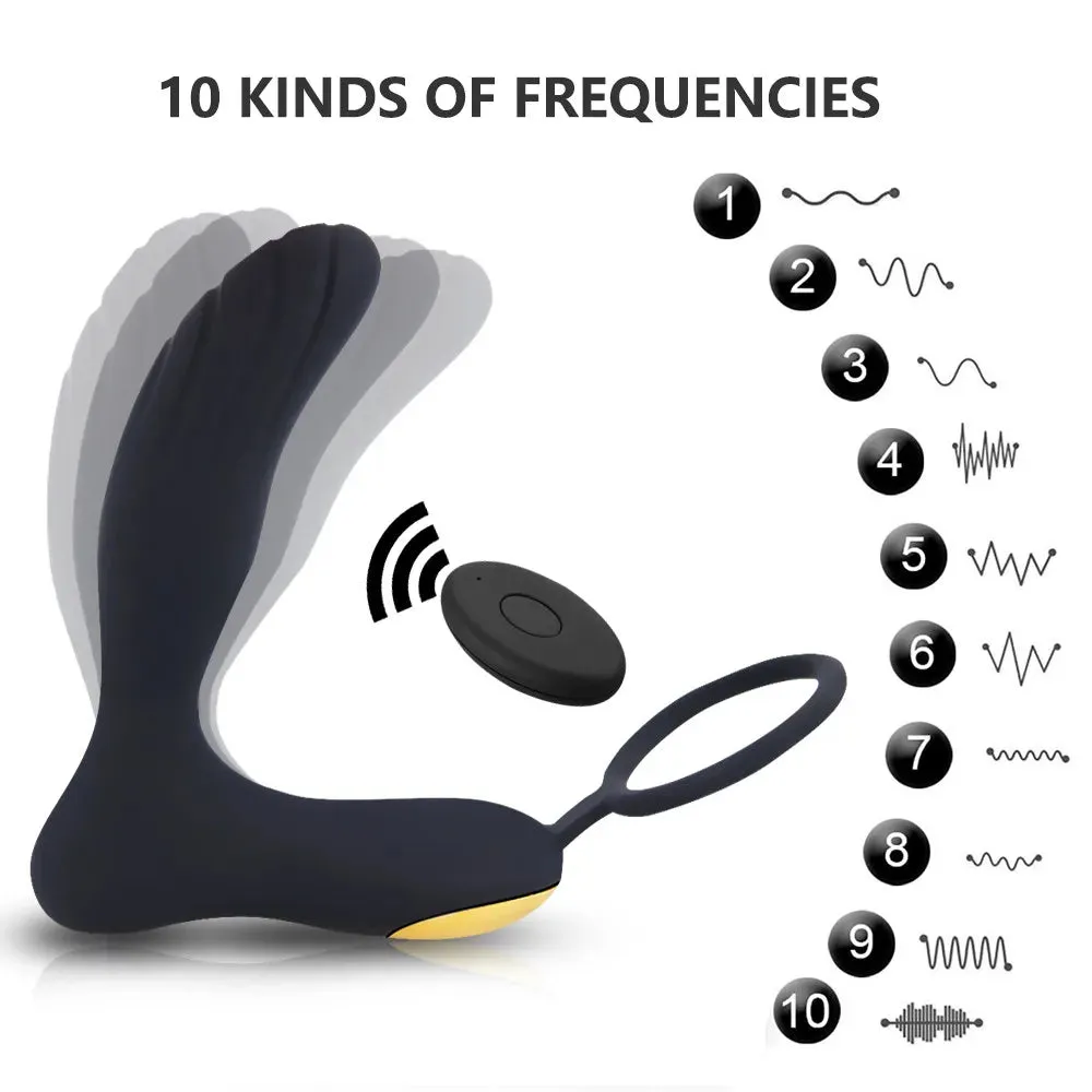 P Spot Toys Remote Control Male Prostate Massager