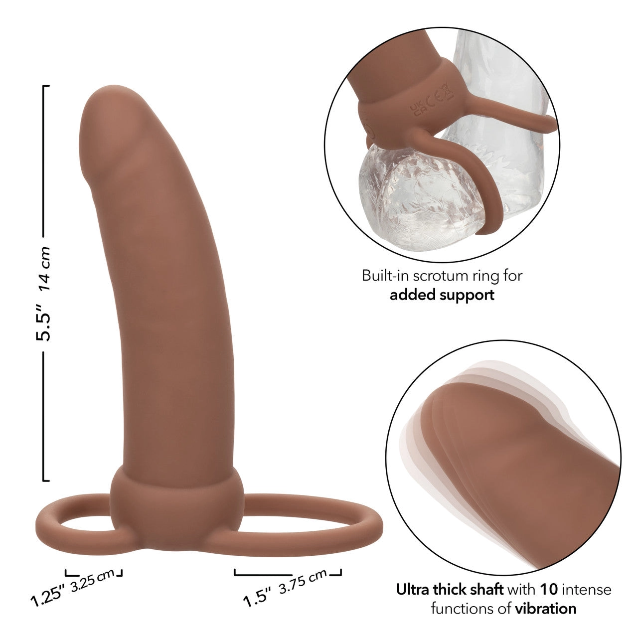 Performance Maxx™ Rechargeable Thick Dual Penetrator