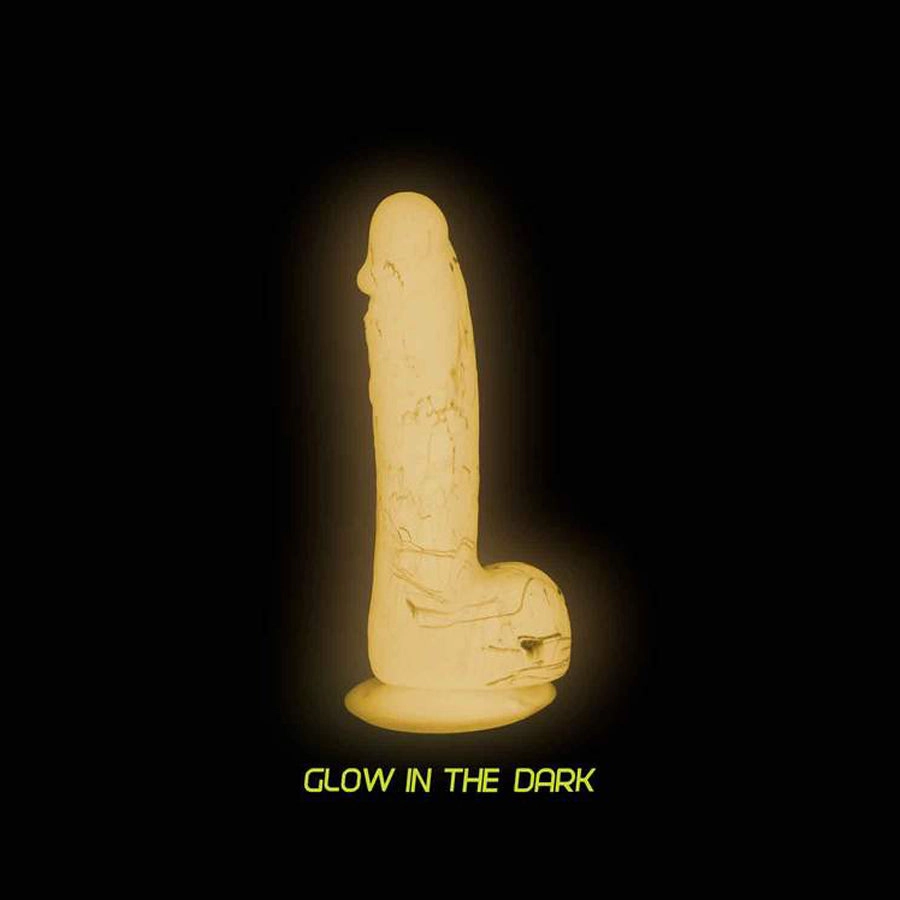 Pink Glow Silicone Dildo