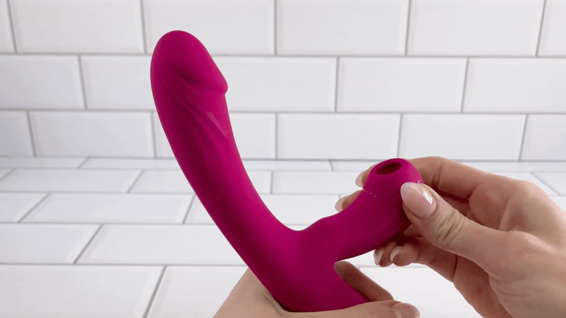Pink Suction Rabbit Vibrator
