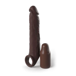 Pipedream Fantasy X-Tensions Elite Mega 3 Inch X-Tension Strap - Brown