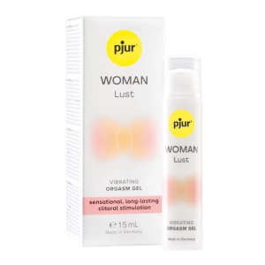 Pjur WOMAN Lust Vibrating Clitoral Stimulation Orgasm Gel 15ml