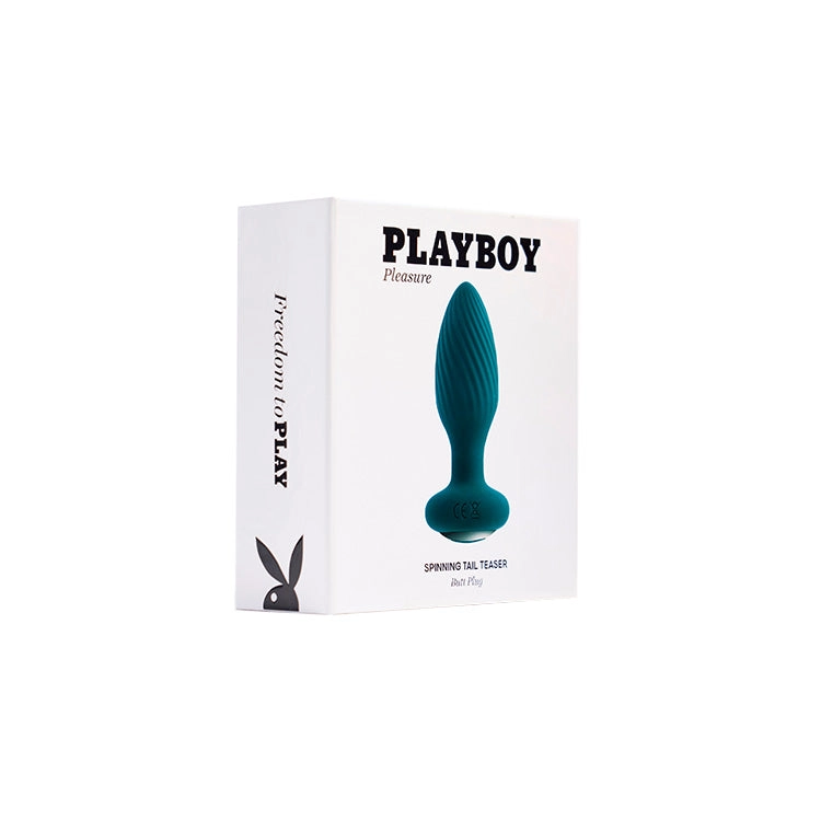Playboy Pleasure Spinning Tail Teaser Butt Plug
