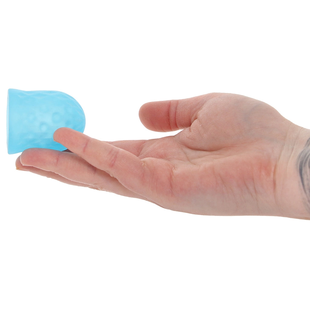 Pop Sock! Tickler Mini Stroker in Blue