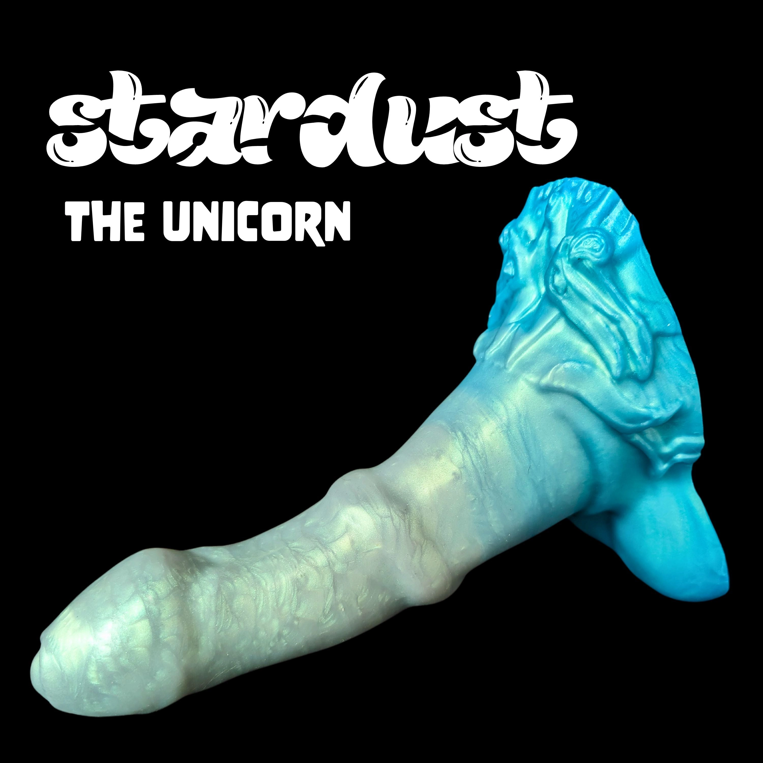 Premade Large Stardust - Fade Chartreuse upper Ocean Blue base - Classic Firmness