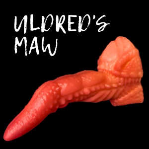 Premade Medium Uldreds Maw - Fade Red and Orange - Classic Firmness