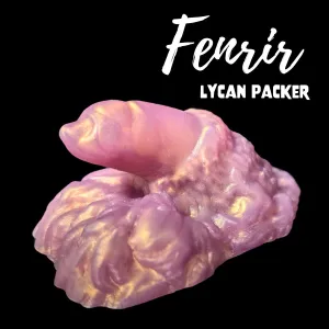 Premade Small Fenrir, Lycan Packer - Solid Kreature Orange - Super Soft Firmness