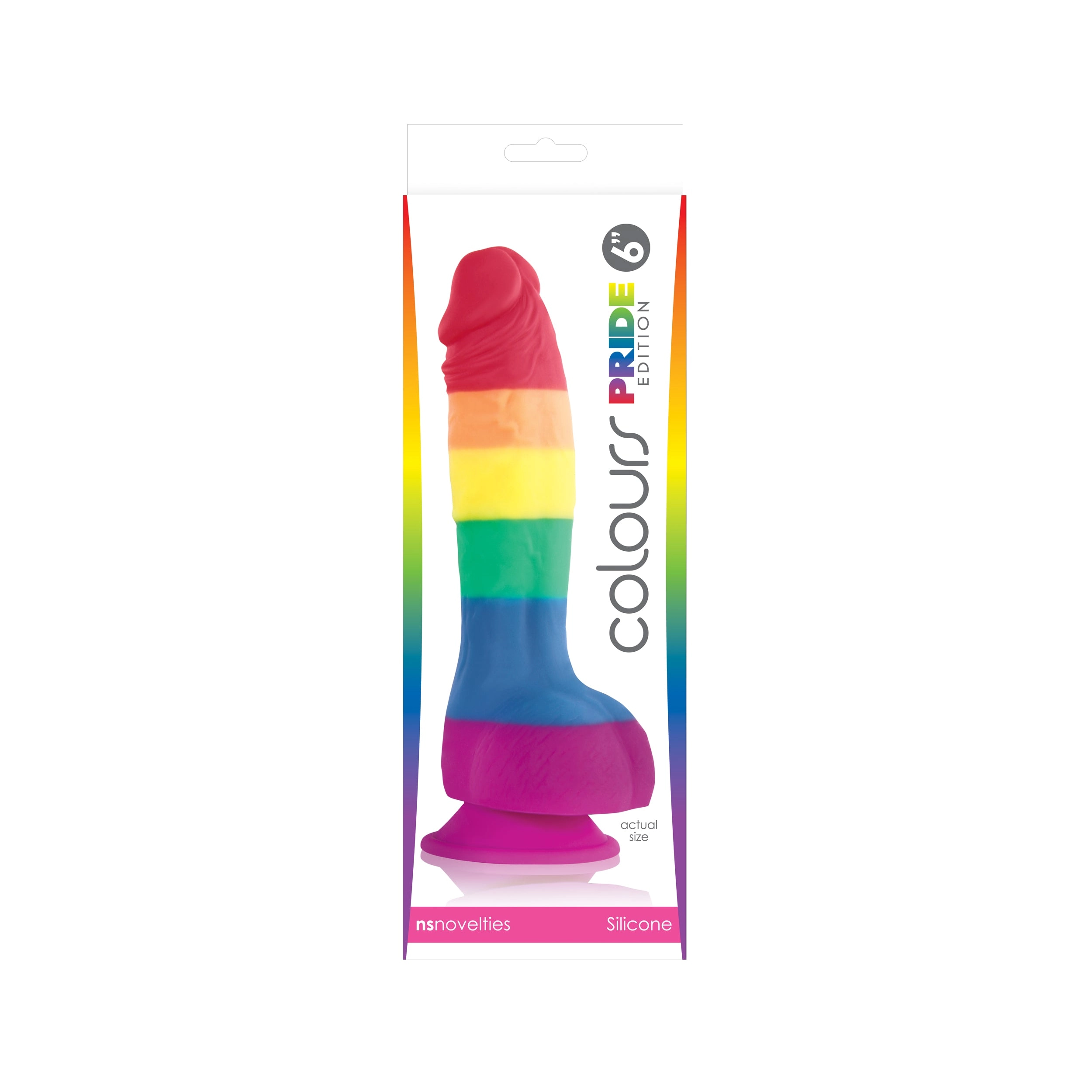 Pride Edition: 6 Rainbow Dildo