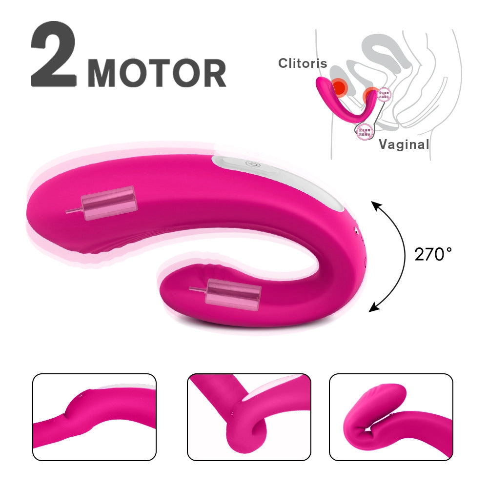Rechargeable Clitoral and G-Spot Vibrator