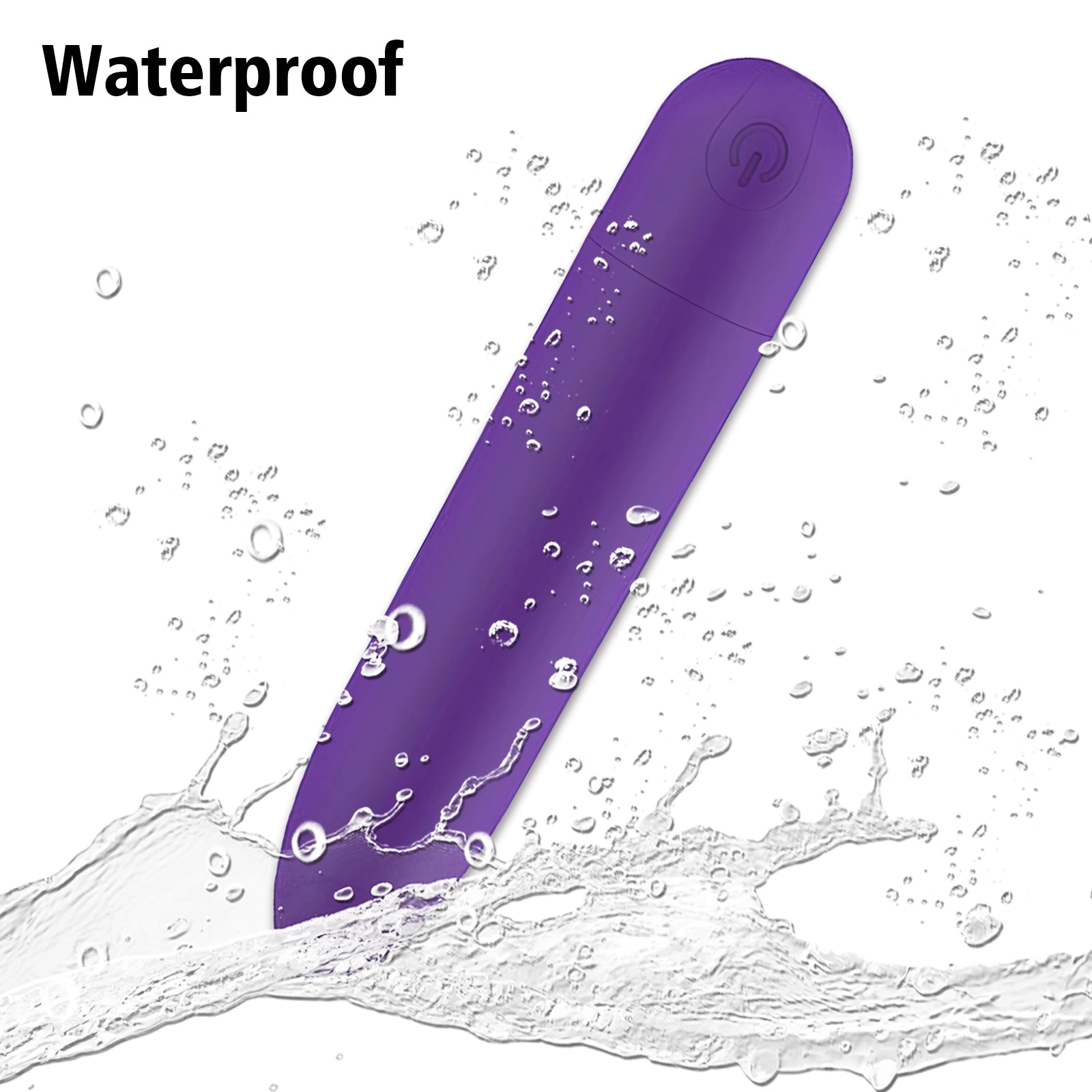 Rechargeable Silicone Bullet Vibrator