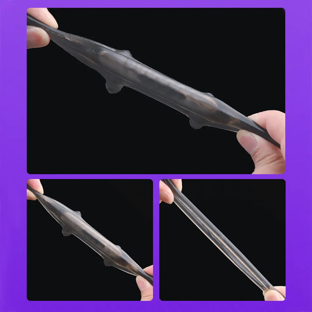 Reusable Penis Sleeve with Vibrators Flexible Glans Penis Enlarger Extender Delay Ejaculation