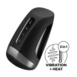 Satisfyer Men HEAT Vibrating & Heating Male Masturbator