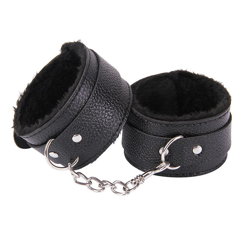 Sexy Adjustable PU Leather Wrist Cuffs