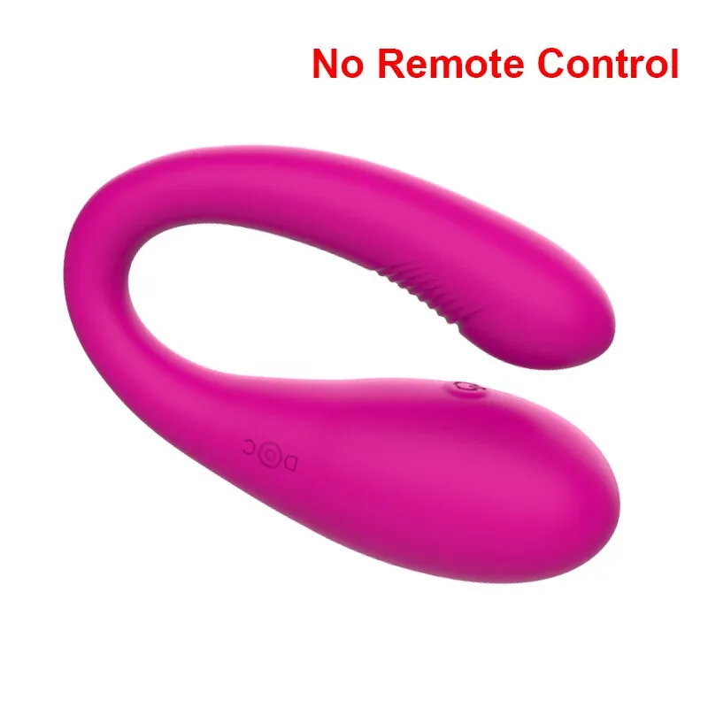 Silicone Wireless Vibrators for Couples Dildo G Spot Stimulator Double Vibrators Sex Toys for Women Masturbator