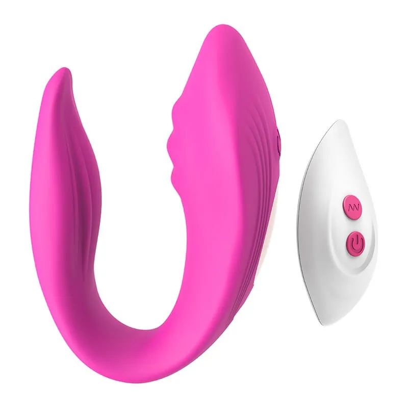 Silicone Wireless Vibrators for Couples Dildo G Spot Stimulator Double Vibrators Sex Toys for Women Masturbator