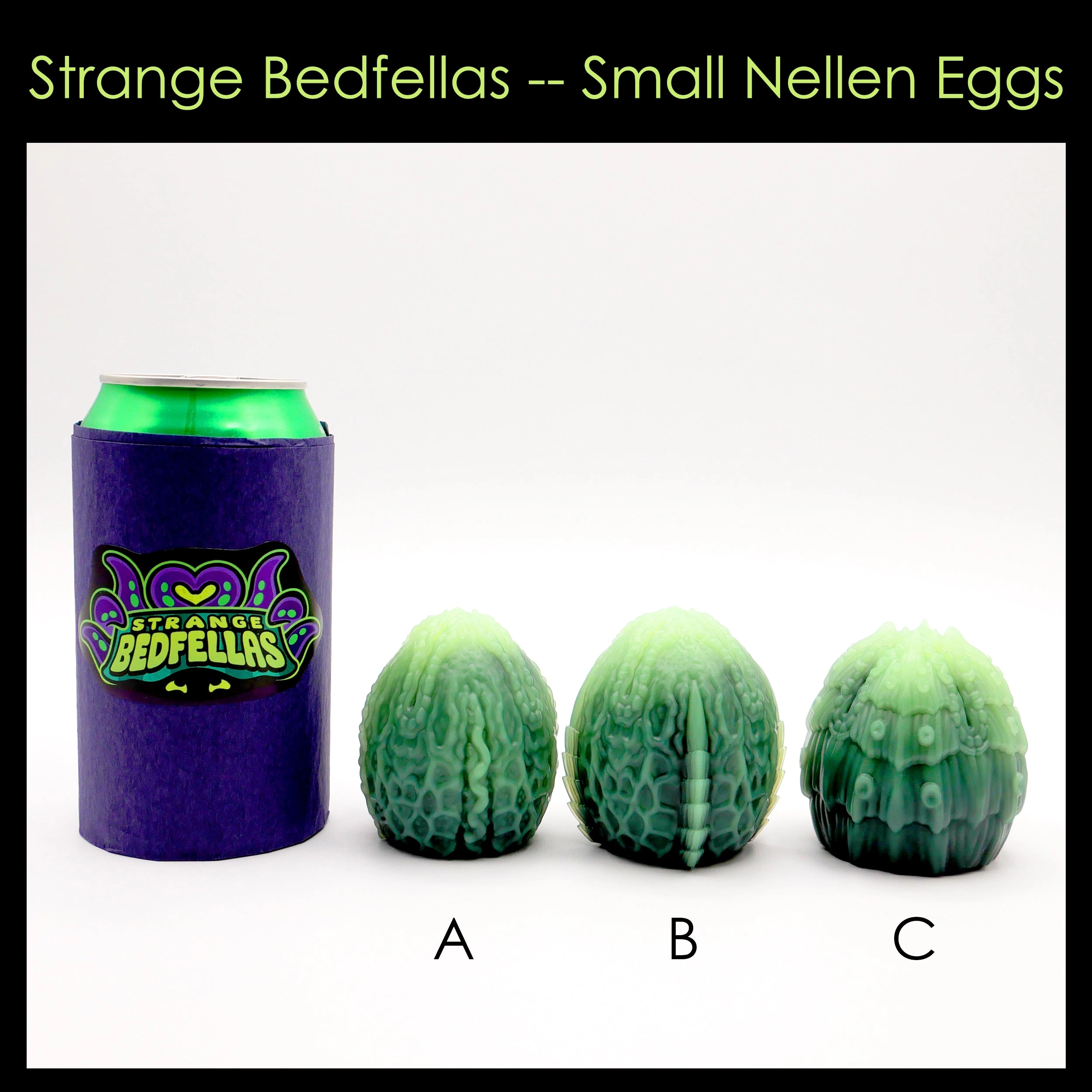Small Nellen Egg Pair -- Soft silicone -- NE-81