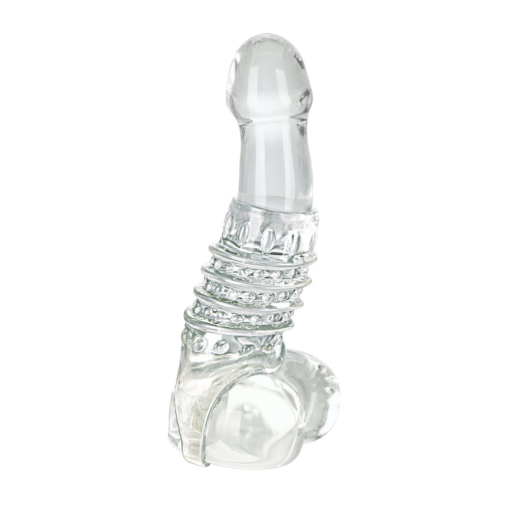 Soft & Snug Enhancer with Textured Ridges for Extra Fun