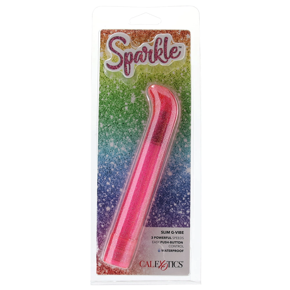 Sparkle Slim G-Vibe in Pink