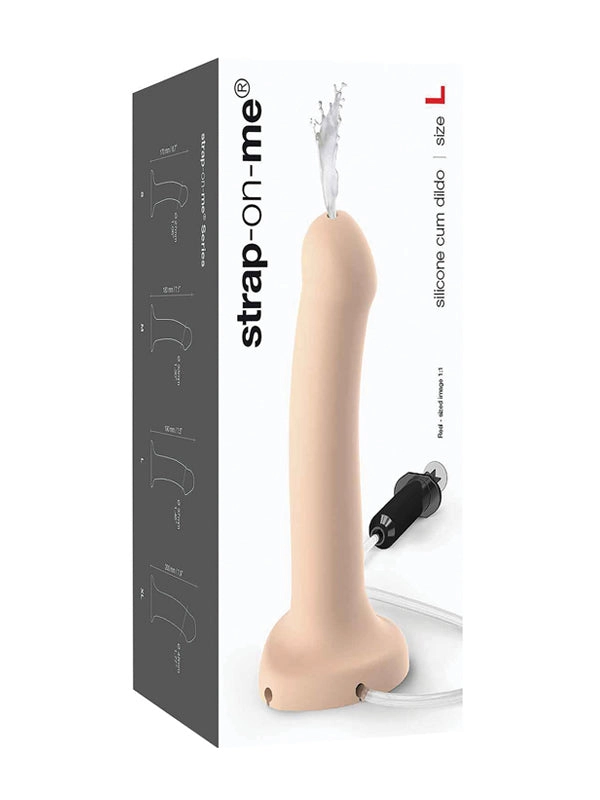 Strap On Me Cum Large Ejaculating Silicone Dildo 19.6 cm