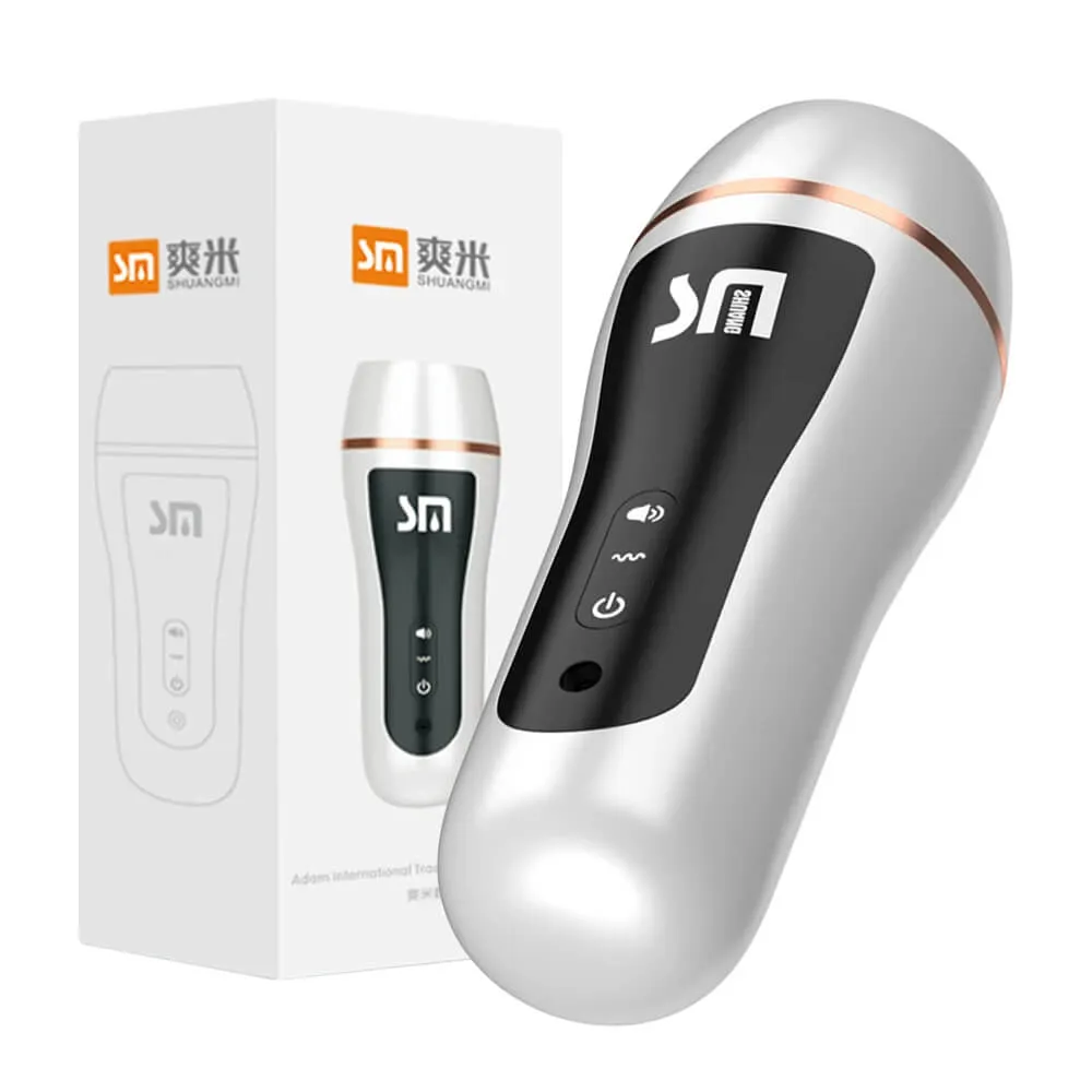 Sucking Male Masturbator Automatic Clamping Masturbation Cup Realistic Vagina Pussy for Men