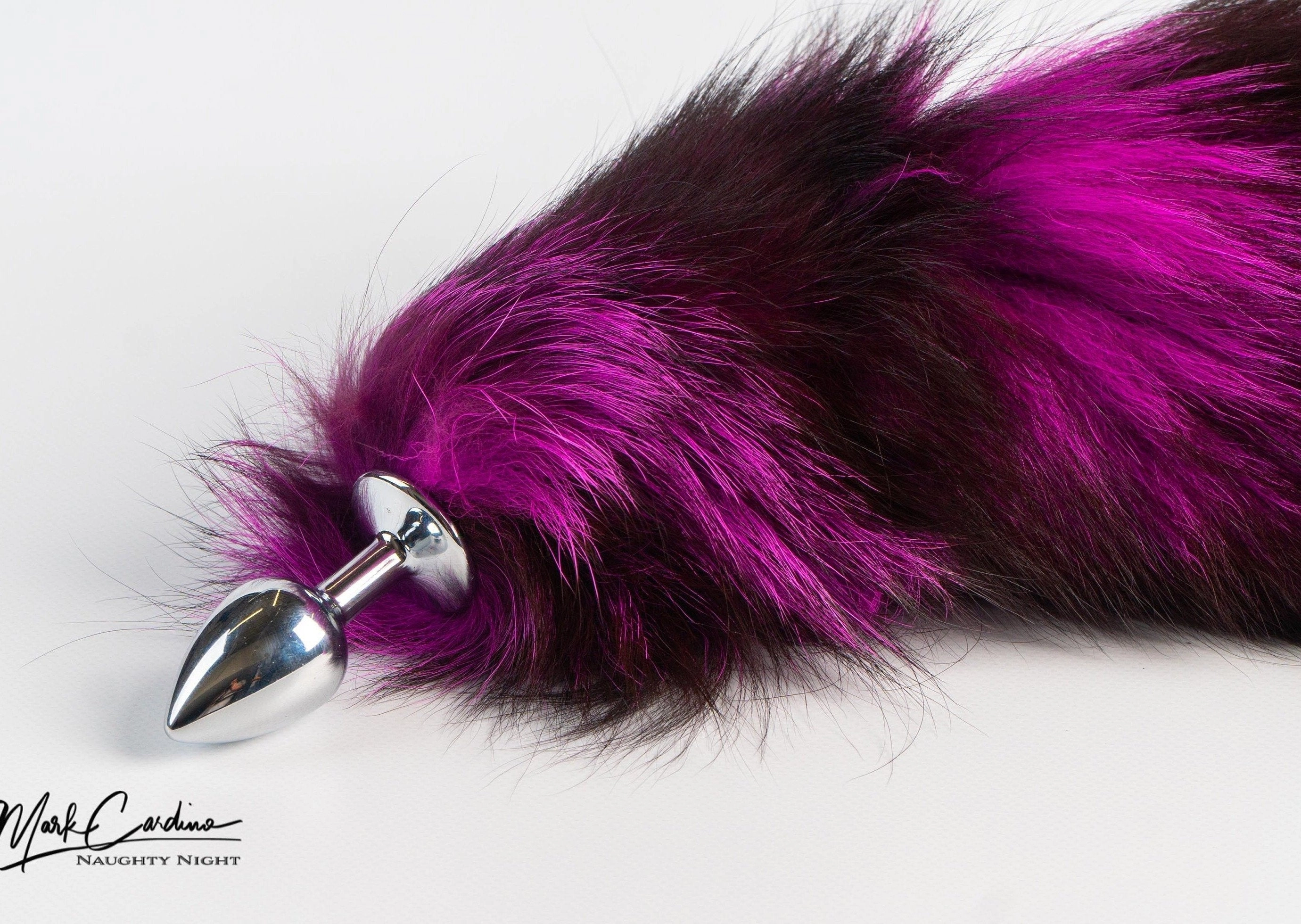 tail butt plug Purple Fade Anal Plug