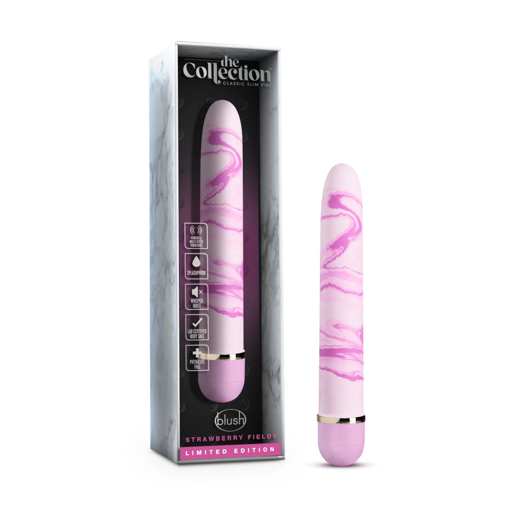 The Collection By Blush® | Strawberry Fields Pink 7-Inch Vibrator