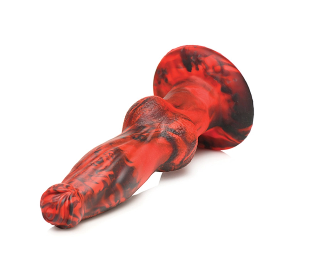 The Hell Wolf Silicone Thrusting Vibrating Dildo By Creature Cocks
