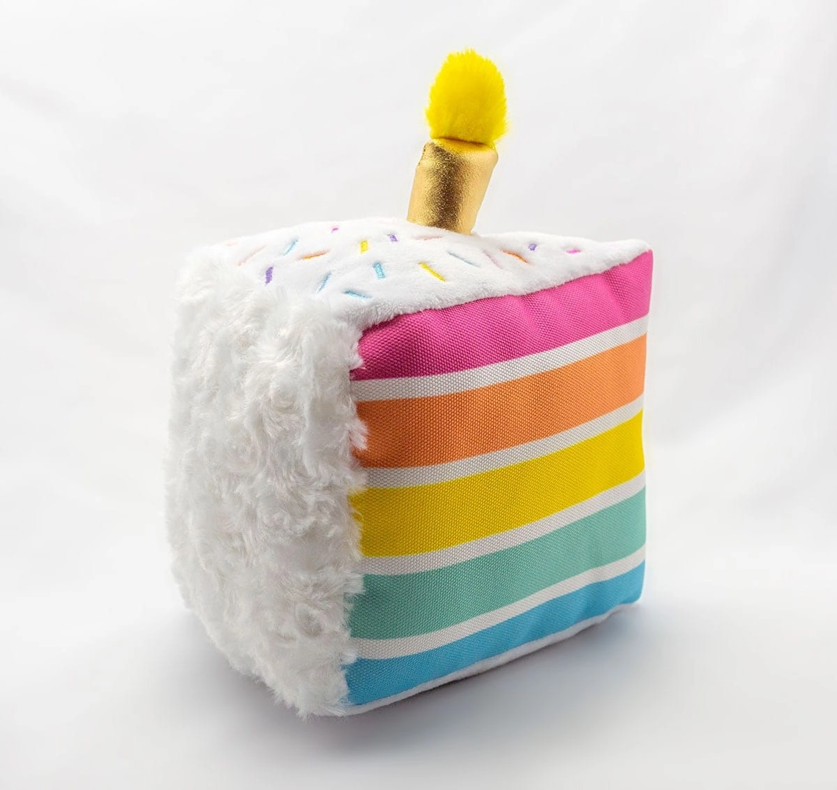 ThoozyPet Birthday Layer Cake Plush Dog Toy