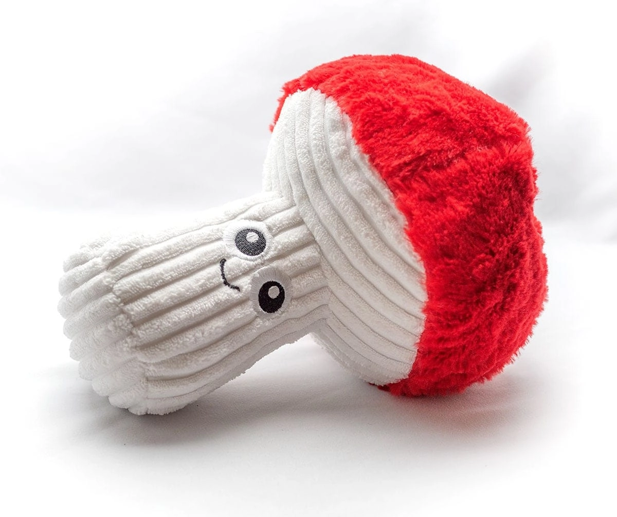 ThoozyPet Mushroom Plush Dog Toy