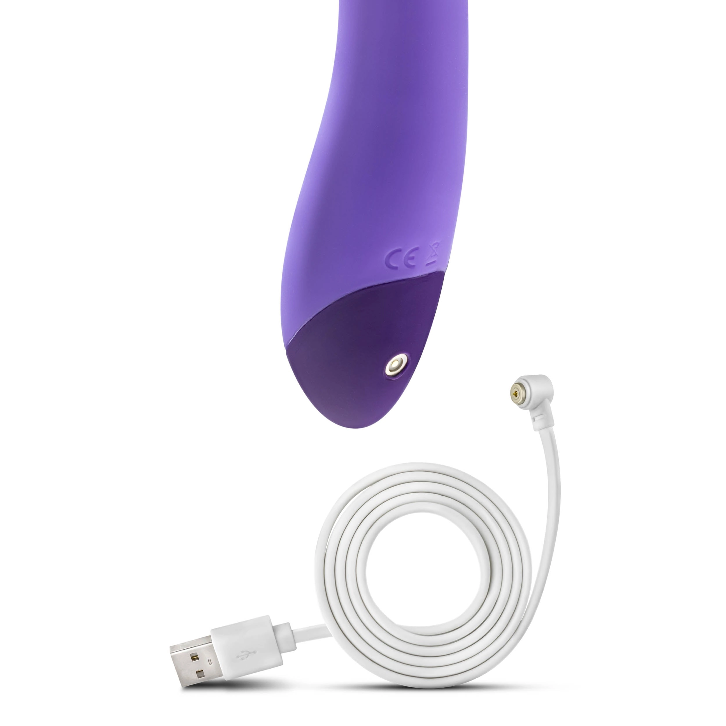 Wellness By Blush™ | G Ball G-Spot Purple UltraSilk® Vibrator - Made with Puria™ Silicone