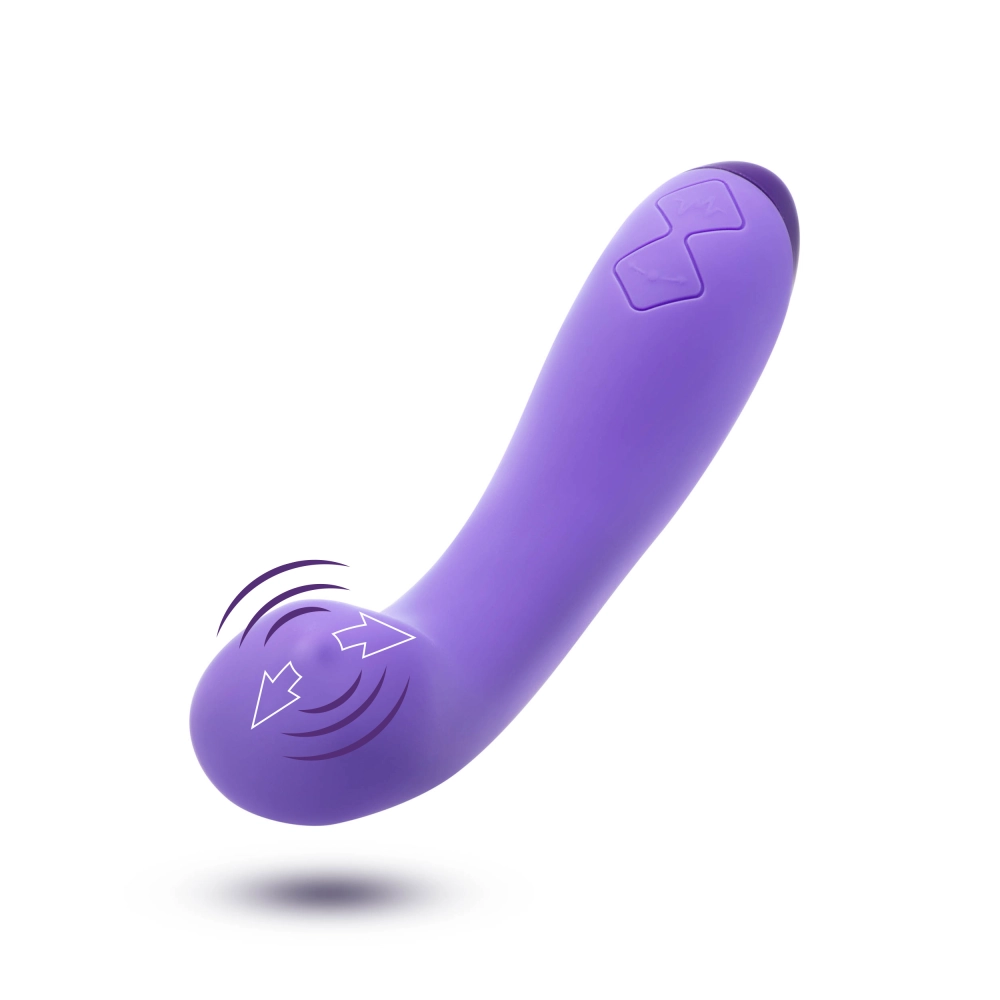 Wellness By Blush™ | G Ball G-Spot Purple UltraSilk® Vibrator - Made with Puria™ Silicone